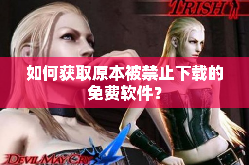 如何获取原本被禁止下载的免费软件？