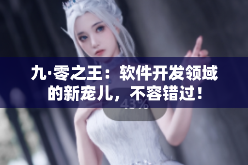 九·零之王：软件开发领域的新宠儿，不容错过！