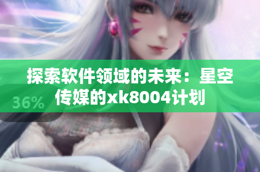 探索软件领域的未来：星空传媒的xk8004计划