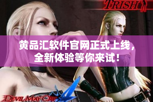黄品汇软件官网正式上线，全新体验等你来试！