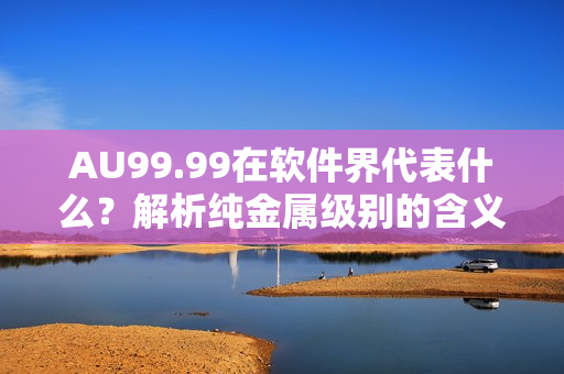 AU99.99在软件界代表什么？解析纯金属级别的含义
