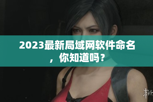 2023最新局域网软件命名，你知道吗？