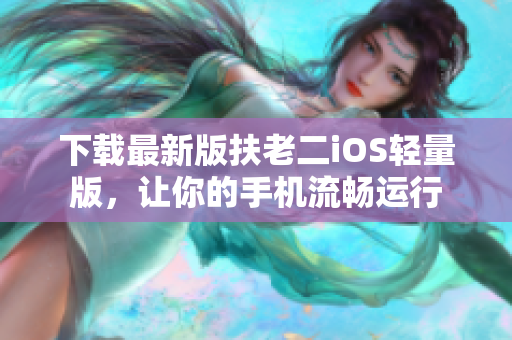 下载最新版扶老二iOS轻量版，让你的手机流畅运行