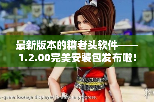 最新版本的糟老头软件——1.2.00完美安装包发布啦！