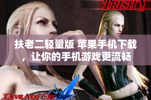 扶老二轻量版 苹果手机下载，让你的手机游戏更流畅