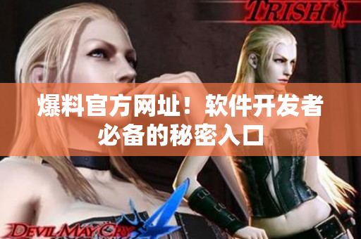 爆料官方网址！软件开发者必备的秘密入口