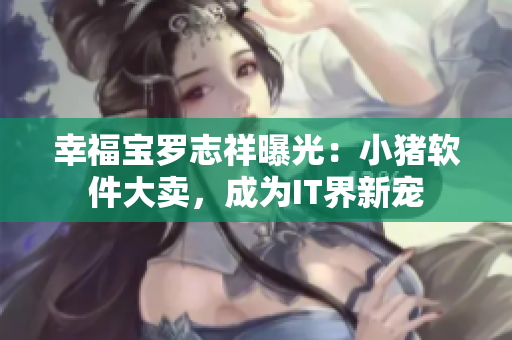 幸福宝罗志祥曝光：小猪软件大卖，成为IT界新宠