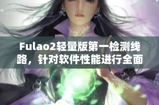 Fulao2轻量版第一检测线路，针对软件性能进行全面检测