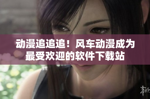 动漫追追追！风车动漫成为最受欢迎的软件下载站