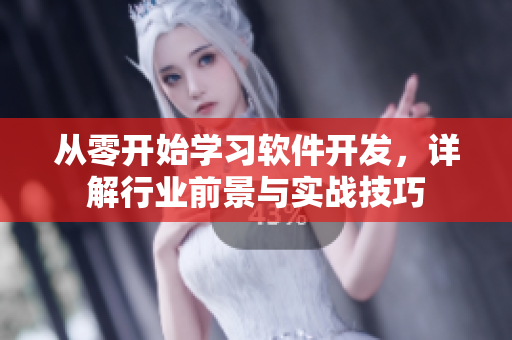 从零开始学习软件开发，详解行业前景与实战技巧