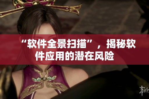 “软件全景扫描”，揭秘软件应用的潜在风险