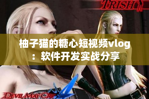 柚子猫的糖心短视频vlog：软件开发实战分享