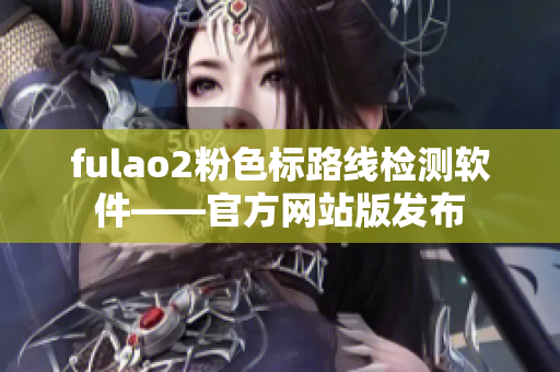 fulao2粉色标路线检测软件——官方网站版发布