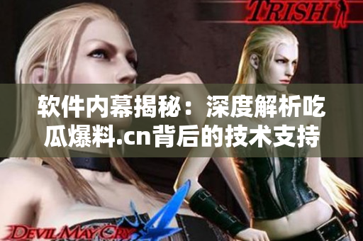 软件内幕揭秘：深度解析吃瓜爆料.cn背后的技术支持