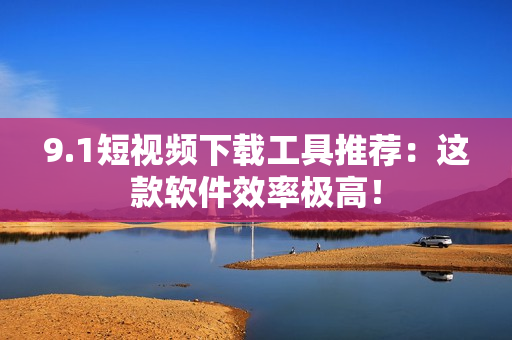9.1短视频下载工具推荐：这款软件效率极高！