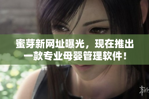 蜜芽新网址曝光，现在推出一款专业母婴管理软件！