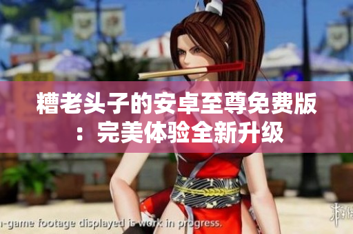糟老头子的安卓至尊免费版：完美体验全新升级