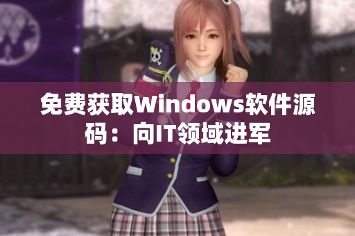 免费获取Windows软件源码：向IT领域进军
