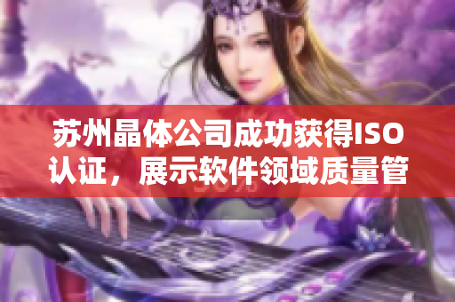 苏州晶体公司成功获得ISO认证，展示软件领域质量管理实力