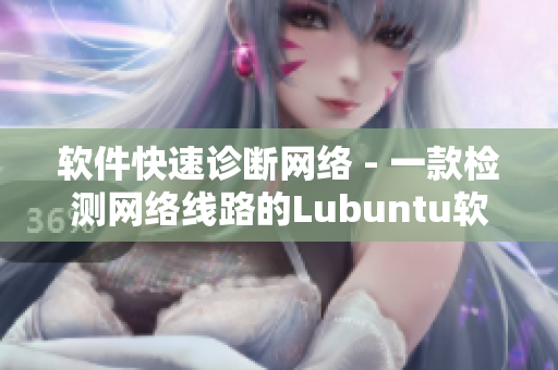 软件快速诊断网络 - 一款检测网络线路的Lubuntu软件