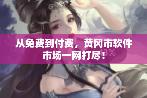从免费到付费，黄冈市软件市场一网打尽！